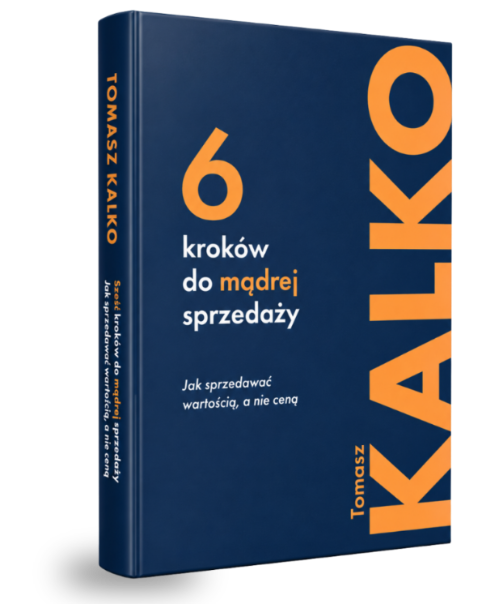 Okładka książki 6 kroków mądrej sprzedaży